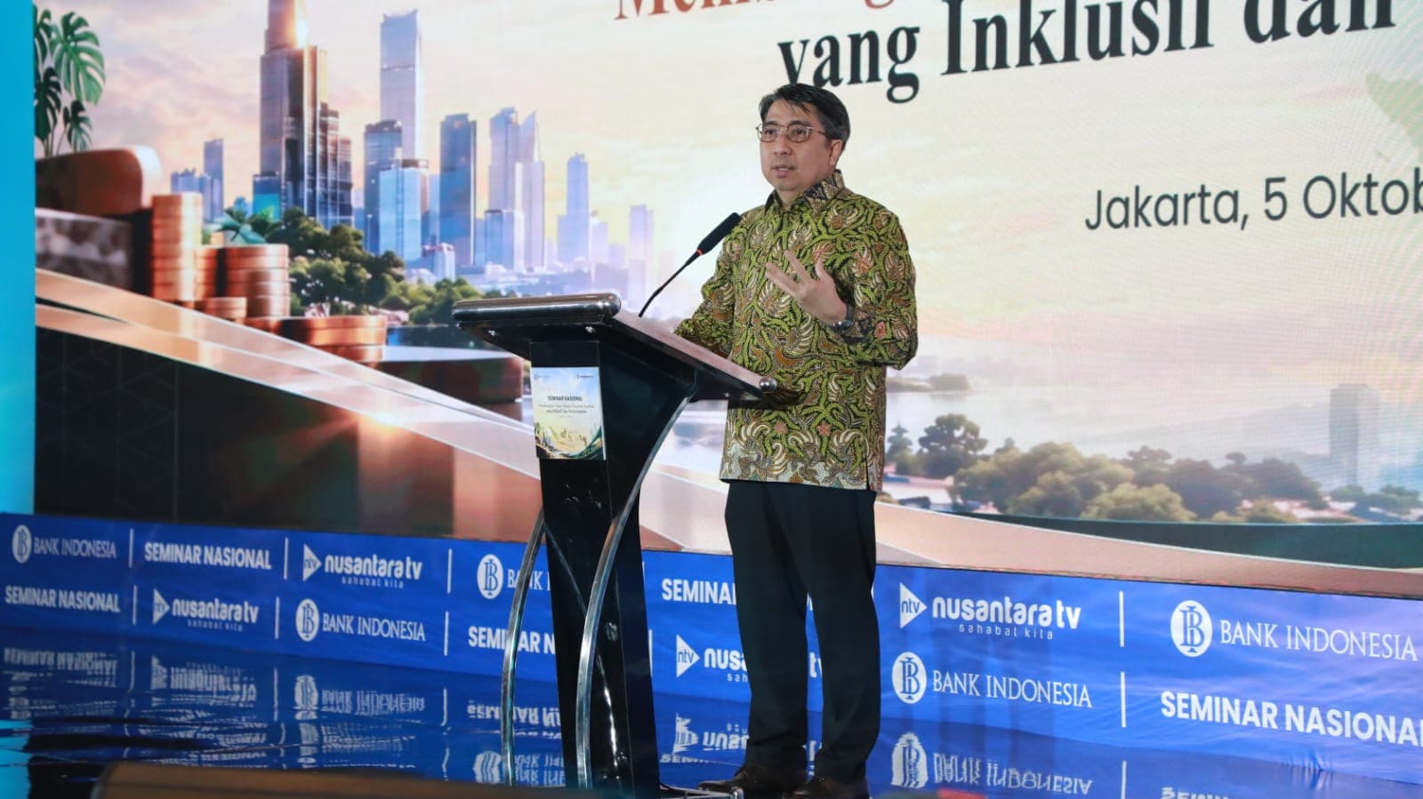 Deputi Gubernur BI Tekankan Pentingnya Penguatan Ekosistem Ekonomi Syariah Indonesia