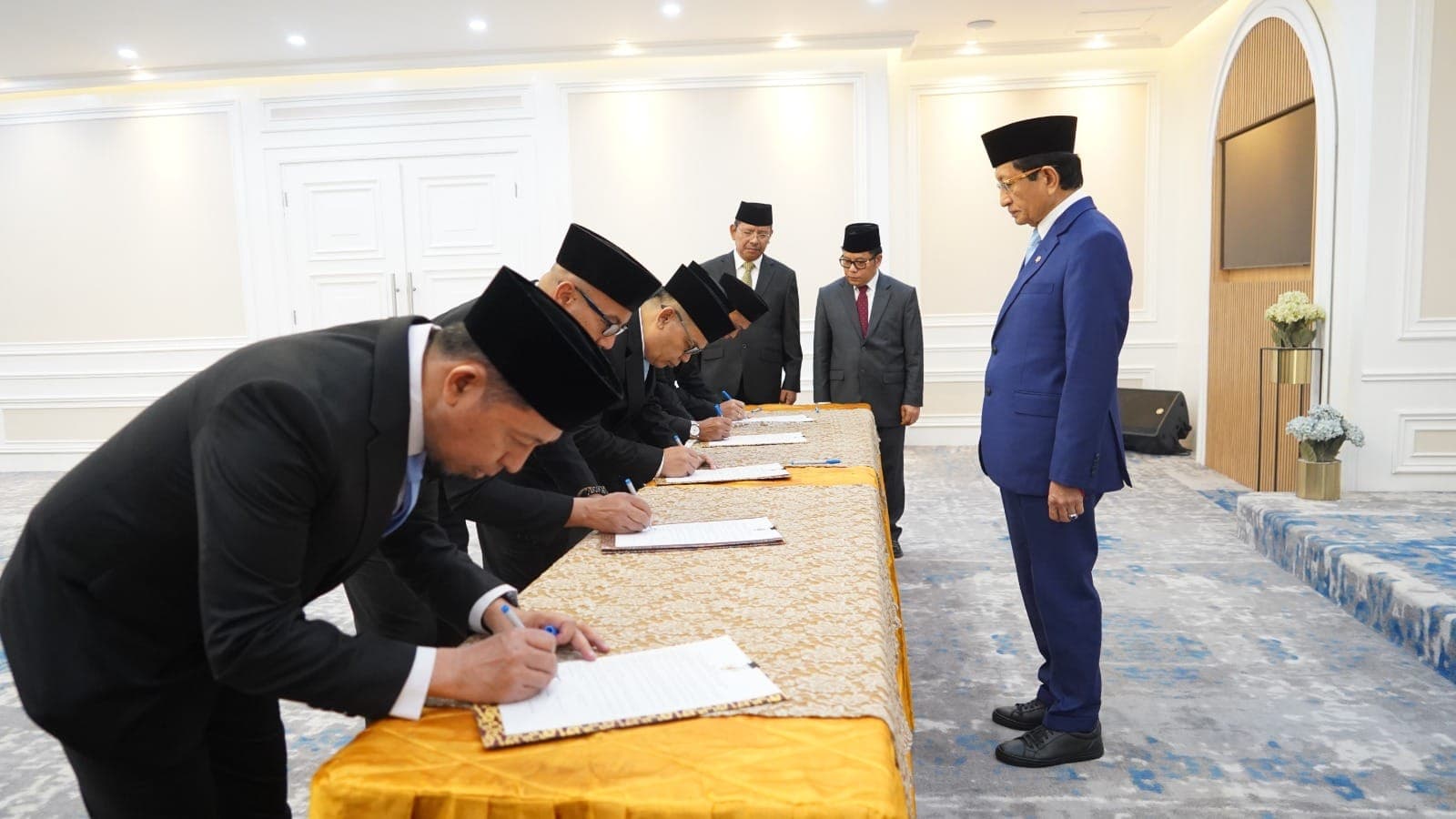 Basnang Said Resmi Dilantik Sebagai Dirjen Pesantren Pertama Kemenag RI