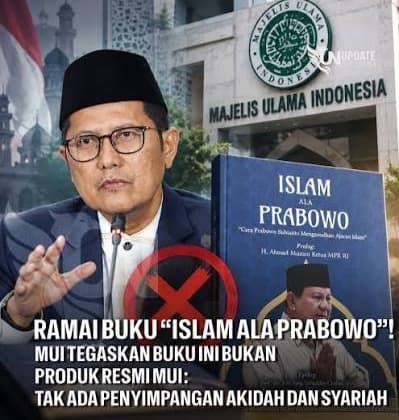 KH Cholil Nafis Pastikan 'Buku Islam Ala Prabowo' Tidak Dikeluarkan MUI