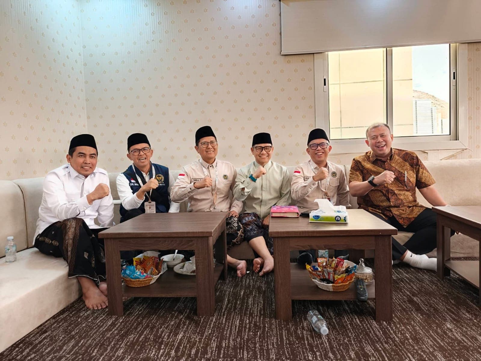 Bertemu Kiai Cholil di Makkah, Maman Imanulhaq: Bahas Prinsip Syariah Haji Diterapkan Secara Sempurna