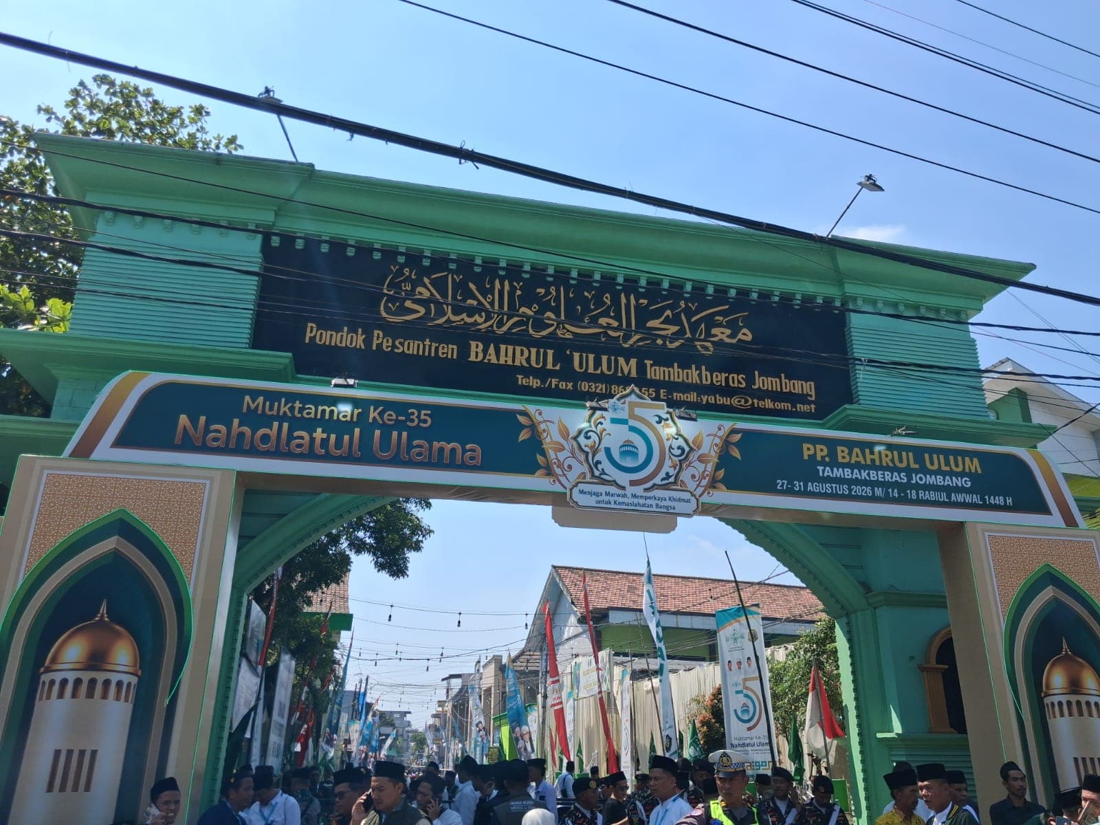 Pengurus LKK PCNU Kebumen Terpukau Antusiasme Warga Nahdliyin Sambut Muktamar ke-35 NU