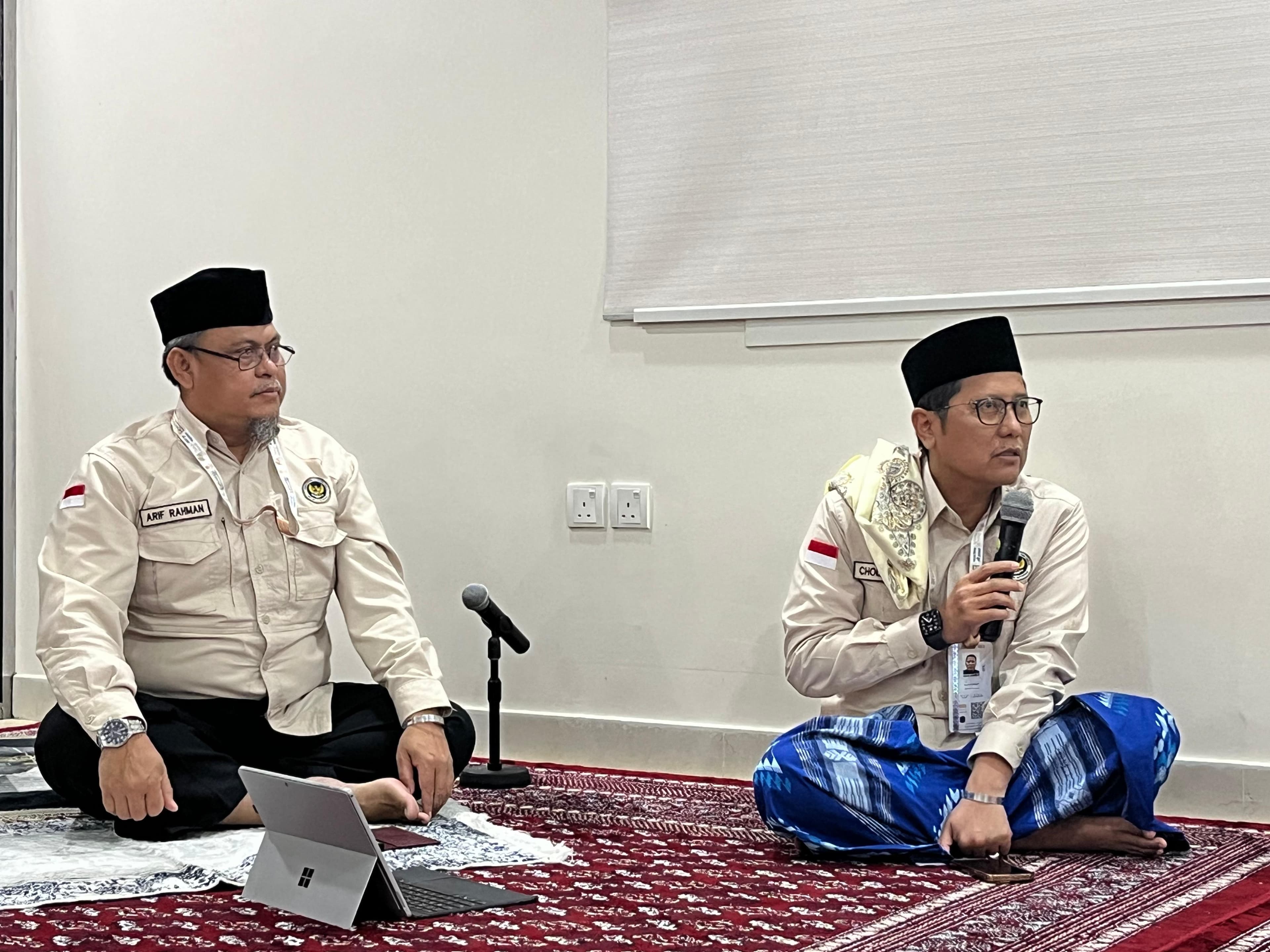 Ketua Musyrif Diny Ingatkan Petugas Haji Junjung Toleransi Sikapi Perbedaan Fikih Manasik