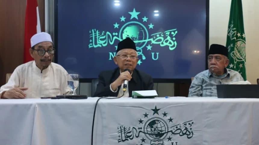 KH Ma'ruf Amin Tegaskan Pemilihan Rais Aam NU Harus Murni Nurani